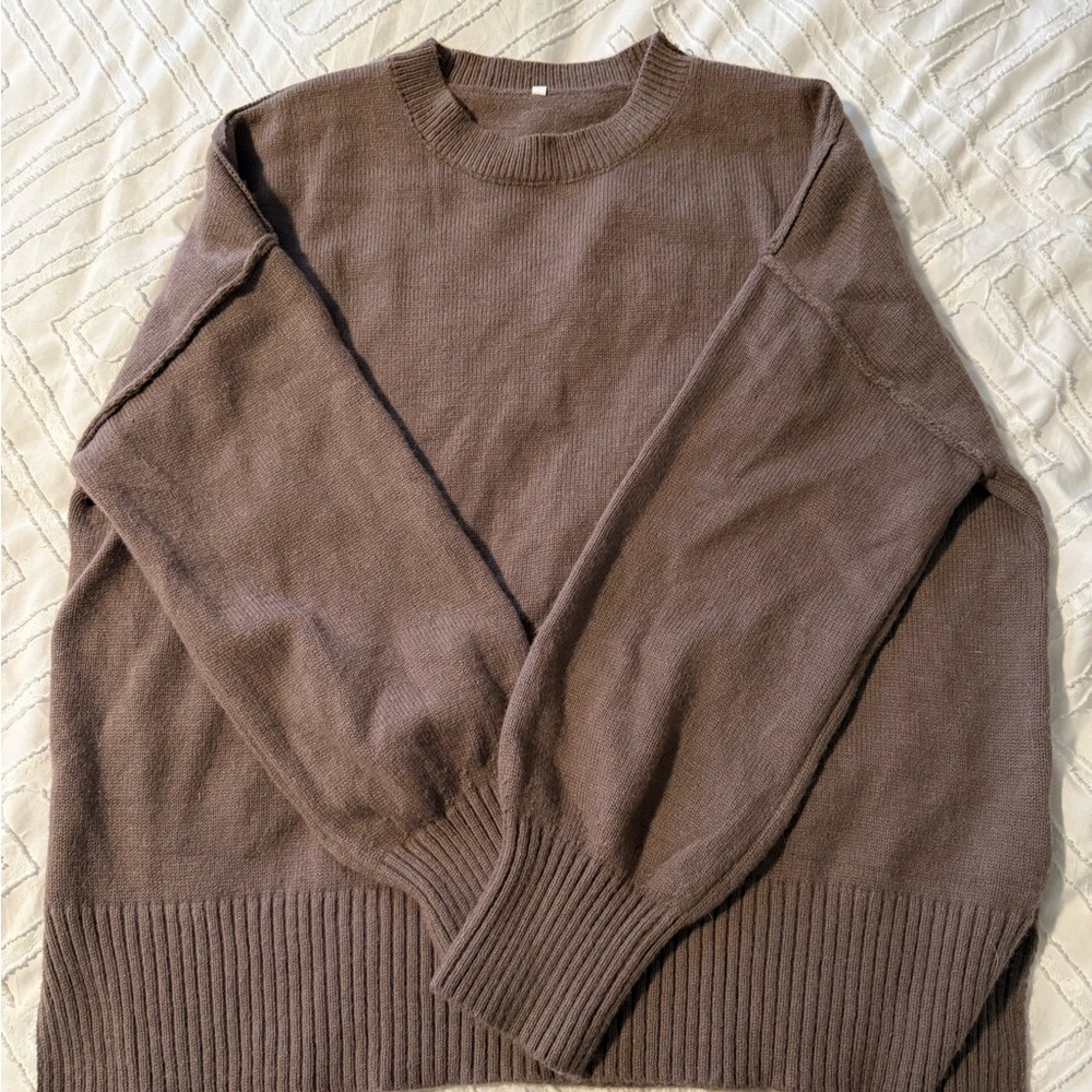 Purple/brown Sweater